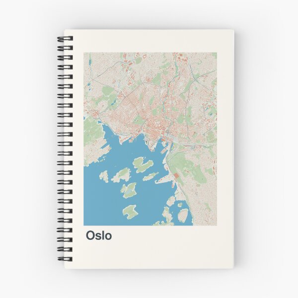 Item preview, Oslo Minimalistic Map Art designed and sold by MapsNerd.