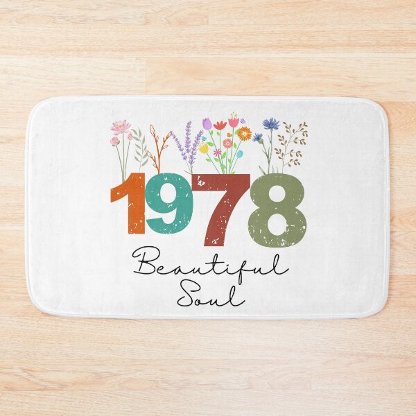 Item preview, 1978 Floral Beautiful Soul Birthday Design designed and sold by FlareCraftStudio.