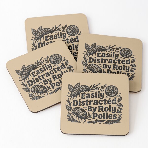Item preview, Easily Distracted By Roly Polies designed and sold by MarCinu Art.