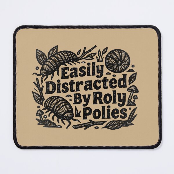 Item preview, Easily Distracted By Roly Polies designed and sold by MarCinu Art.