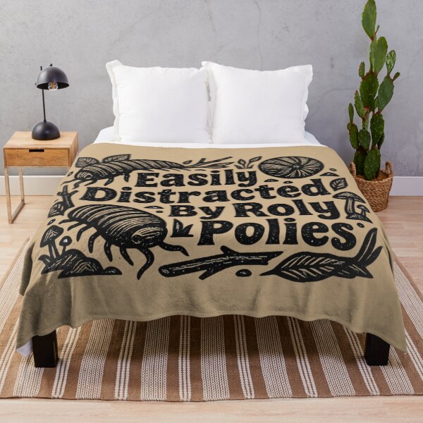 Item preview, Easily Distracted By Roly Polies designed and sold by MarCinu Art.