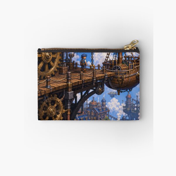 Item preview, JRPG Pixel Art: Clockwork Sky Port designed and sold by bapupa.