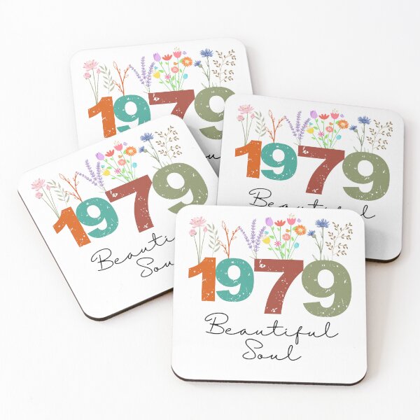Item preview, 1979 Floral Beautiful Soul Birthday Design designed and sold by FlareCraftStudio.