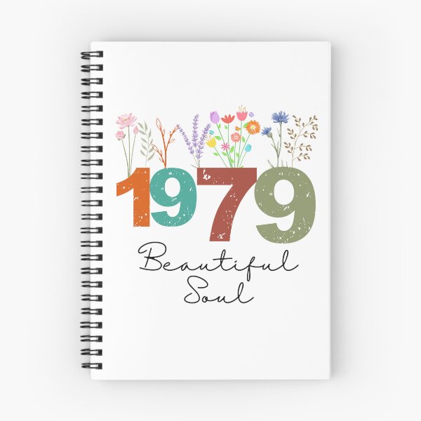 Item preview, 1979 Floral Beautiful Soul Birthday Design designed and sold by FlareCraftStudio.