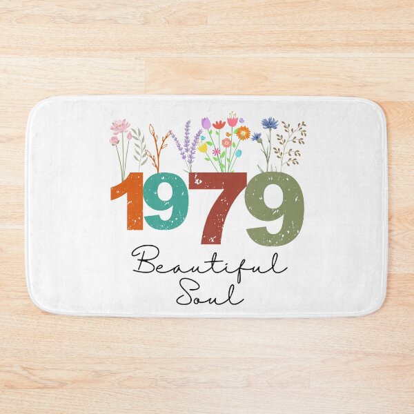 Item preview, 1979 Floral Beautiful Soul Birthday Design designed and sold by FlareCraftStudio.