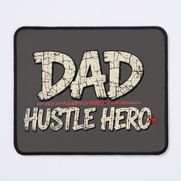 Item preview, Dad Hustle Hero Grunge Vintage Typography designed and sold by puzzell.