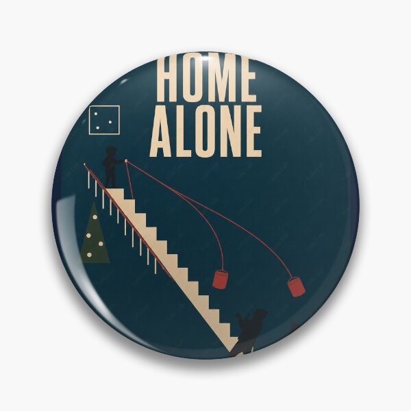 Item preview, No006 My Home Alone Minimal Movie Poster designed and sold by LuluLeb.