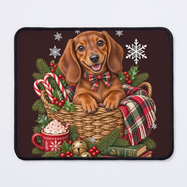 Item preview, Cute Dachshund Christmas Holiday Dog Gift designed and sold by Cute & Sassy Custom Gifting Boutiques.