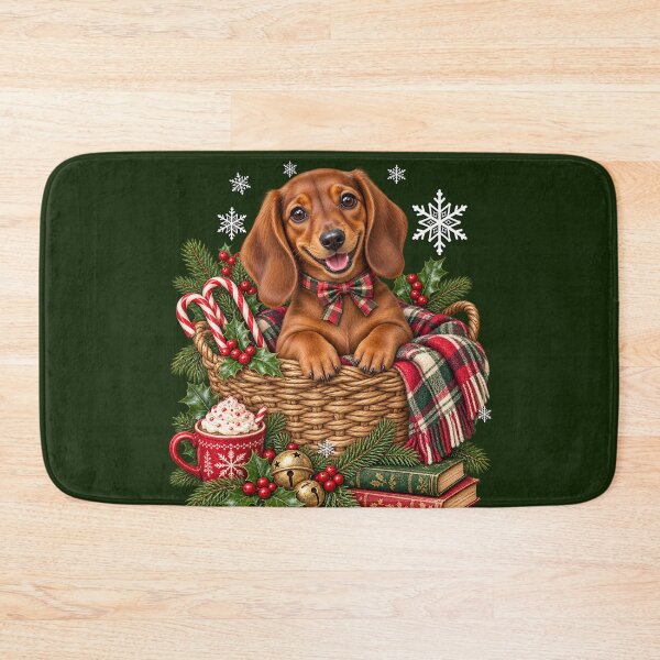 Item preview, Cute Dachshund Christmas Holiday Dog Gift designed and sold by Cute & Sassy Custom Gifting Boutiques.