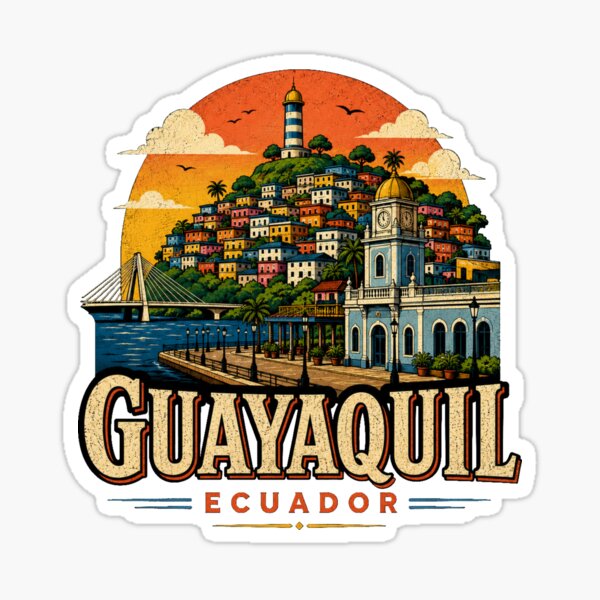 Item preview, Vintage Guayaquil Ecuador Travel Souvenir Landmark Gift designed and sold by MichaeIRellov.