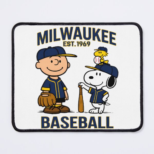 Item preview, Snoopy Baseball Brew City Mascot Art | Perfect Gift For You And Friends designed and sold by DodgerTheHunter.