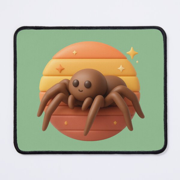 Item preview, Cute Brown Spider Sunset designed and sold by MarCinu Art.