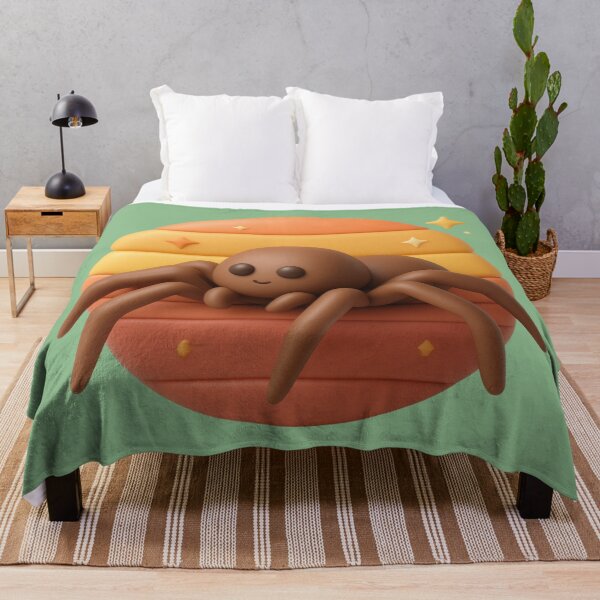 Item preview, Cute Brown Spider Sunset designed and sold by MarCinu Art.