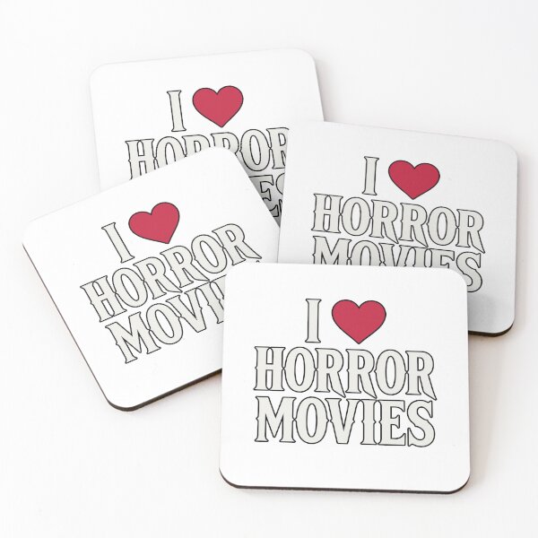 Item preview, I Love Horror Movies Heart designed and sold by domostore.