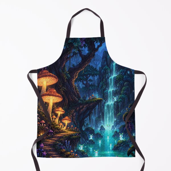 Item preview, Arte pixelado de JRPG: Hidden Mana Grove designed and sold by bapupa.