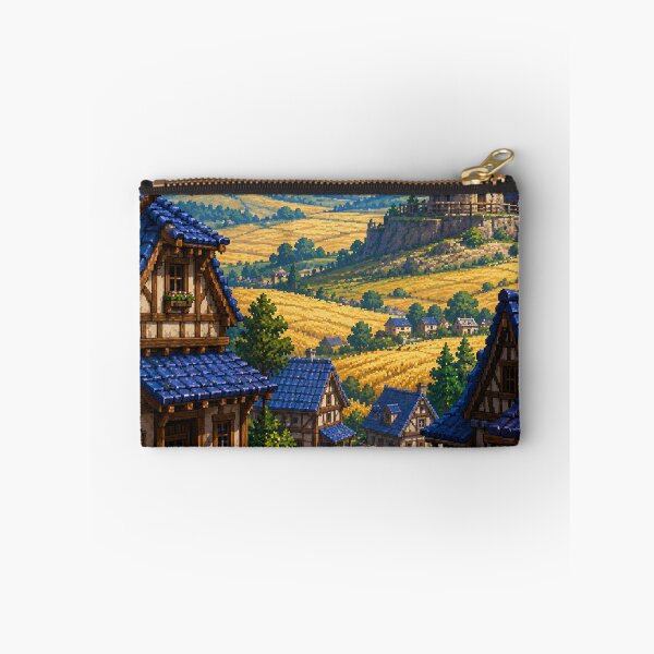 Item preview, JRPG Pixel Art: Petal Path Village designed and sold by bapupa.