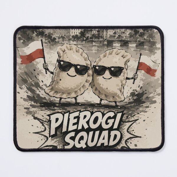Item preview, Pierogi Squad Wrocław Poland Sumie Vintage designed and sold by TomFrontierArt.