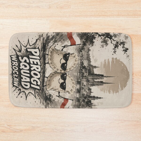 Item preview, Pierogi Squad Wrocław Poland Sumie Vintage designed and sold by TomFrontierArt.