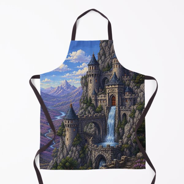 Item preview, Medieval Fantasy Pixel Art: Elder Stone Keep designed and sold by bapupa.