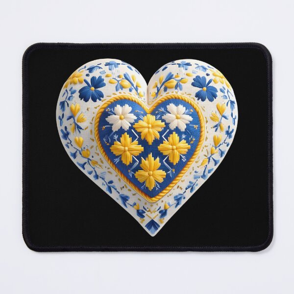 Item preview, Ukrainian Embroidered Heart designed and sold by Agnisherl.
