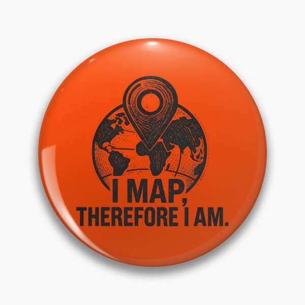 Item preview, Retro Cartography Globe Quote designed and sold by MarCinu Art.