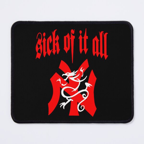 Item preview, Sick of It All Hardcore Dragon Emblem designed and sold by Catsi-Nook-Art.