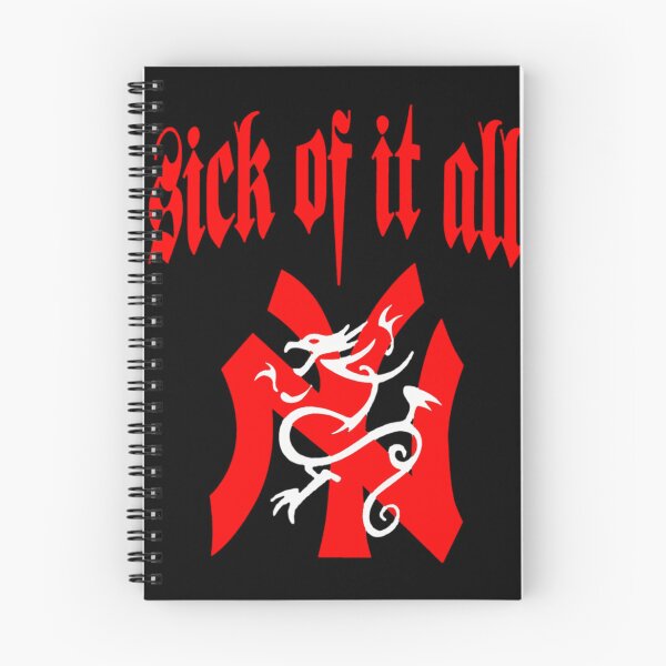 Item preview, Sick of It All Hardcore Dragon Emblem designed and sold by Catsi-Nook-Art.