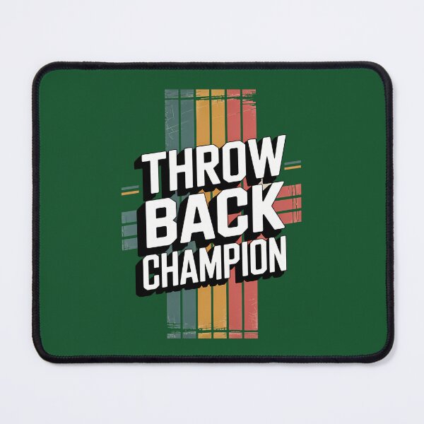Item preview, Throwback Champion  Vintage Sports Typography Art 222 designed and sold by LisaAngelLtd.