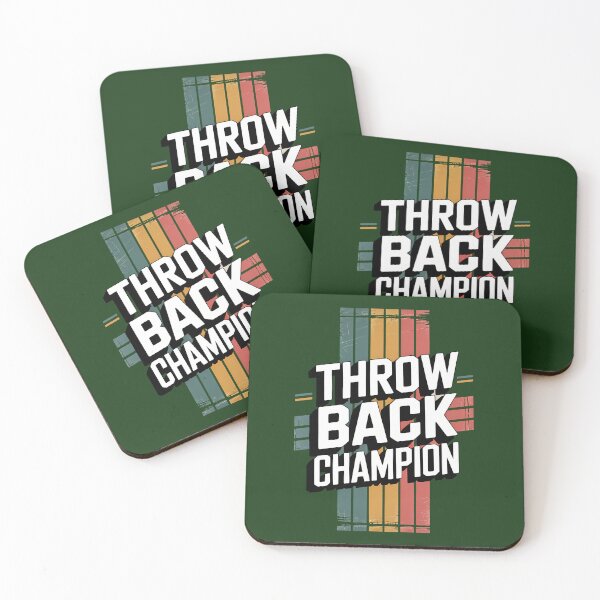 Item preview, Throwback Champion  Vintage Sports Typography Art 222 designed and sold by LisaAngelLtd.