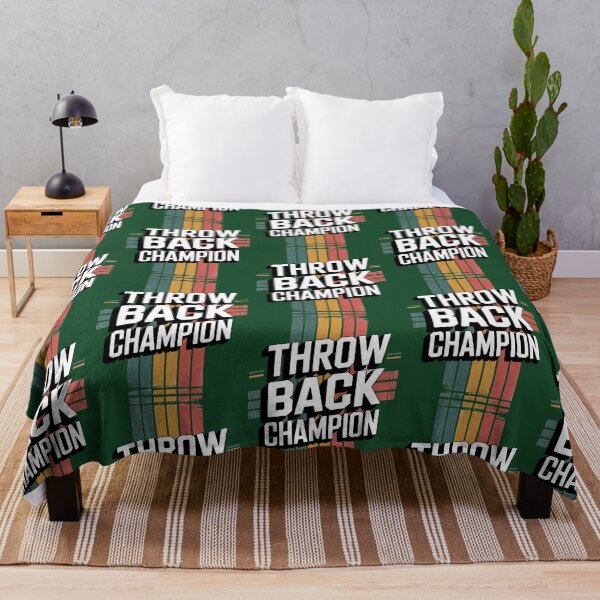 Item preview, Throwback Champion Vintage Sports Typography Art 222 designed and sold by LisaAngelLtd.