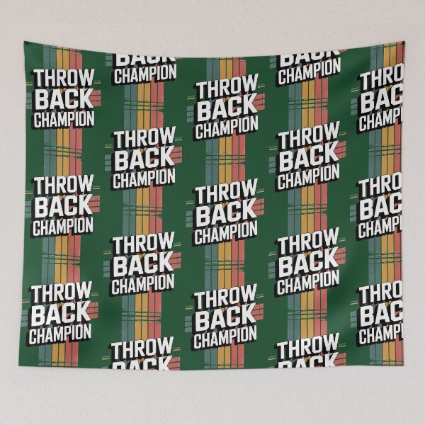 Item preview, Throwback Champion  Vintage Sports Typography Art 222 designed and sold by LisaAngelLtd.