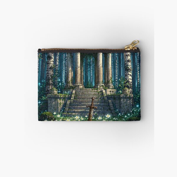 Item preview, Medieval Fantasy Pixel Art: Silver Knight Shrine designed and sold by bapupa.
