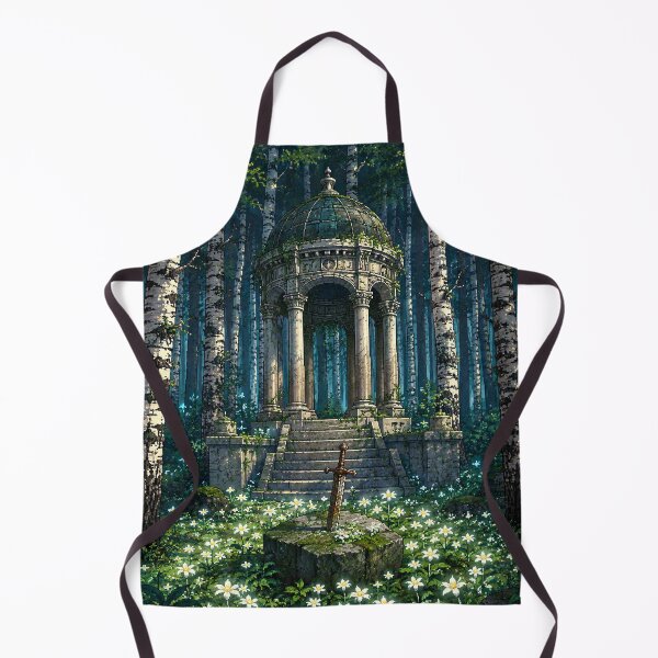 Item preview, Medieval Fantasy Pixel Art: Silver Knight Shrine designed and sold by bapupa.