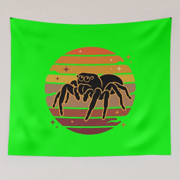 Item preview, Low Poly Jumpy Spider Coffee designed and sold by MarCinu Art.