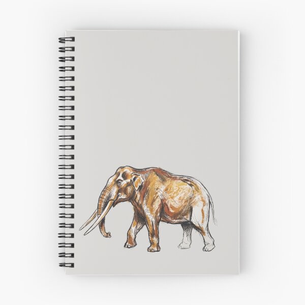 Item preview, Anancus - Pliocene Megafauna Prehistoric Mastodon Art Print designed and sold by FreiherrPK.