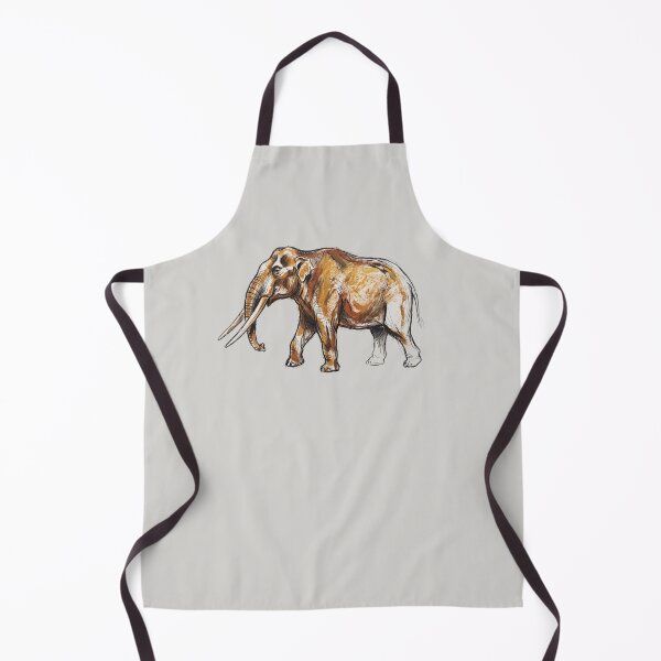 Item preview, Anancus - Pliocene Megafauna Prehistoric Mastodon Art Print designed and sold by FreiherrPK.