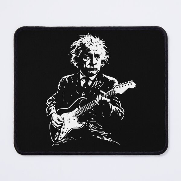 Item preview, Einstein Playing Electric Guitar Funny Science Rock Star designed and sold by haitrieuic96.