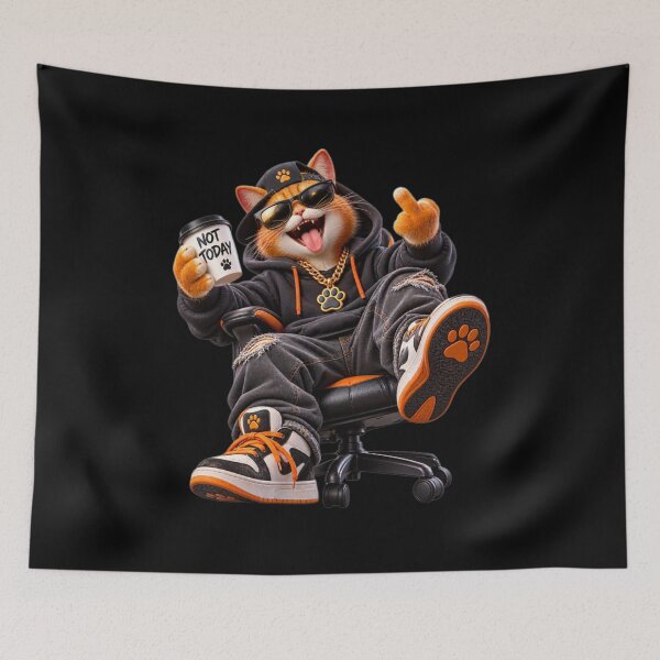 Item preview, Gamer Cat T-Shirt designed and sold by IMOBILYARI VibeCore.
