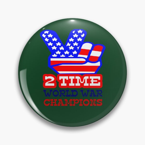 Item preview, Two Time Back To Back World War Champs Geek Funny Nerd 68 designed and sold by LisaAngelLtd.