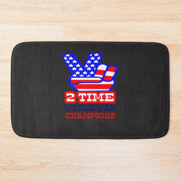 Item preview, Two Time Back To Back World War Champs Geek Funny Nerd 68 designed and sold by LisaAngelLtd.