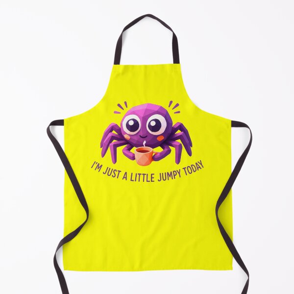 Item preview, Cute Jumpy Spider Coffee Quote designed and sold by MarCinu Art.