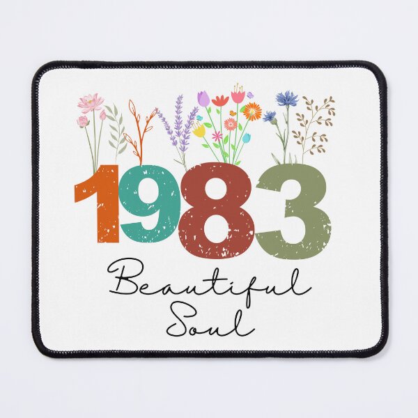 Item preview, 1983 Floral Beautiful Soul Birthday Design designed and sold by FlareCraftStudio.