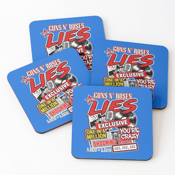 Item preview, Guns N' Roses Lies Exclusive Vintage Newspaper Design designed and sold by BriannaNieto.