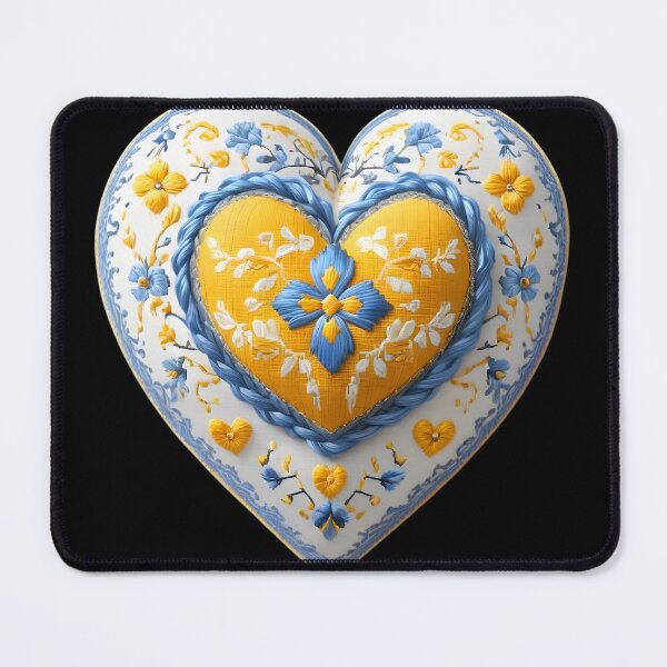 Item preview, Ukrainian Embroidered Heart designed and sold by Agnisherl.