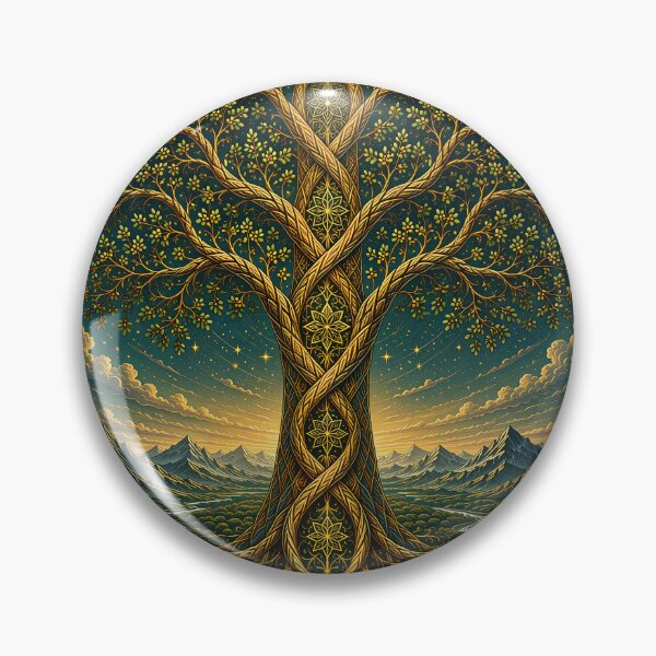 Item preview, Axis Mundi - Sacred World Tree designed and sold by FriskyLemur.