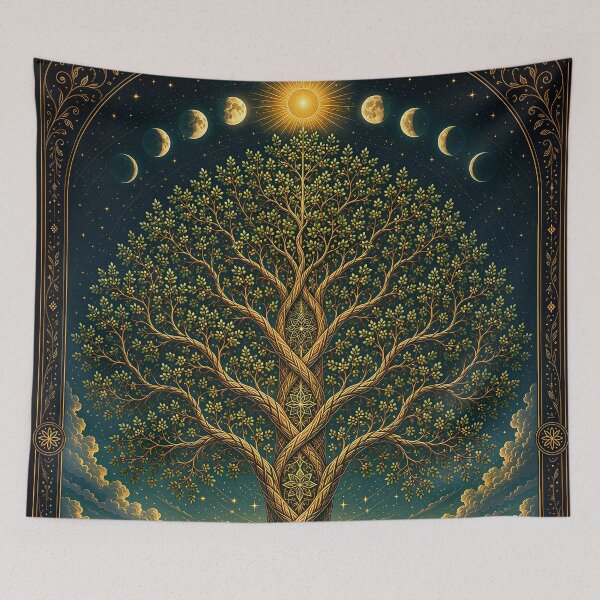 Item preview, Axis Mundi - Sacred World Tree designed and sold by FriskyLemur.