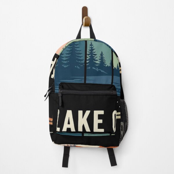 Item preview, Lake Ontario EST 1615 Retro Sunset Vintage Great Lakes Nature designed and sold by haitrieuic96.