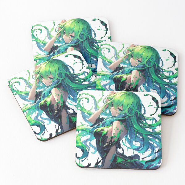 Item preview, Emerald Fantasy Heroine in Liquid Color designed and sold by AcruxUltra.