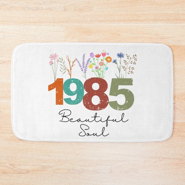 Item preview, 1985 Floral Beautiful Soul Birthday Design designed and sold by FlareCraftStudio.