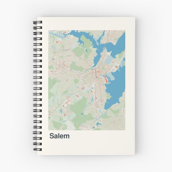 Item preview, Salem, Massachusetts Minimalistic Map Art designed and sold by MapsNerd.